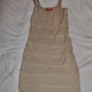 Tan Dress
